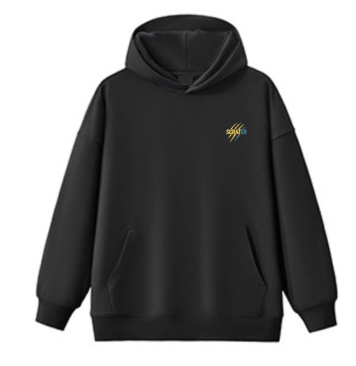 Scratch Crew Black Pullover Hoodie