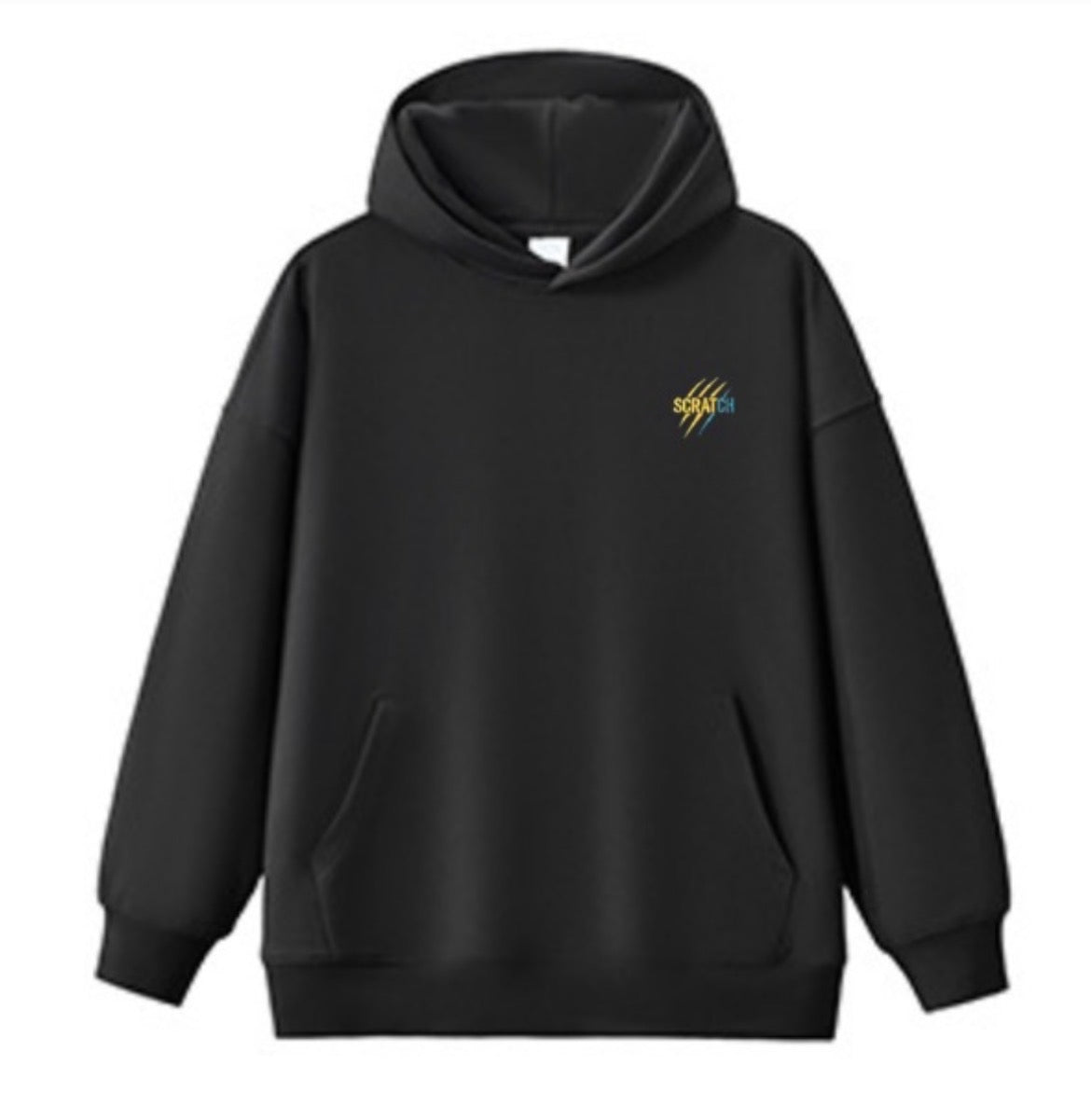 Scratch Crew Black Pullover Hoodie