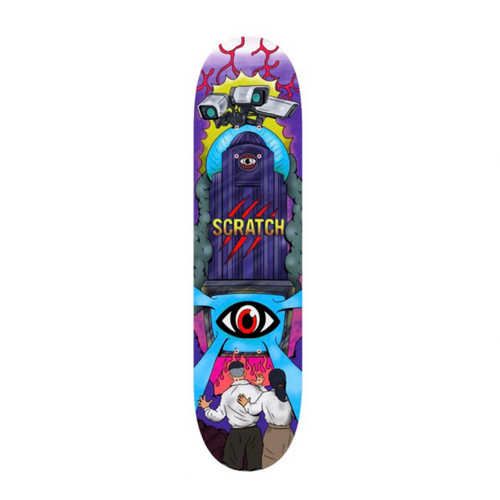 Scratch BB84 Skateboard Deck